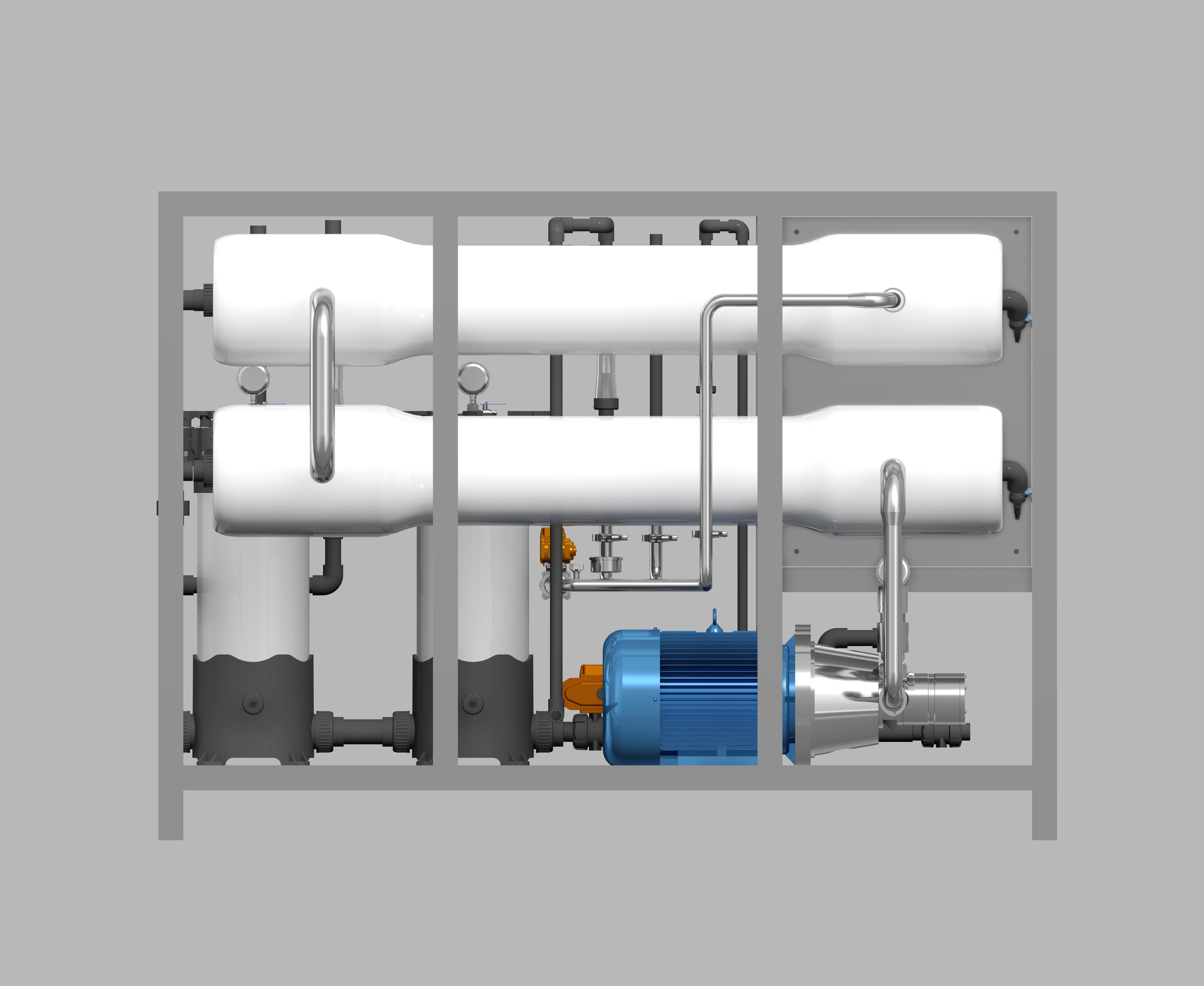 20 ton ship seawater desalination equipment, island drinking water reverse osmosis equipment, desalination equipment, water treatment equipment