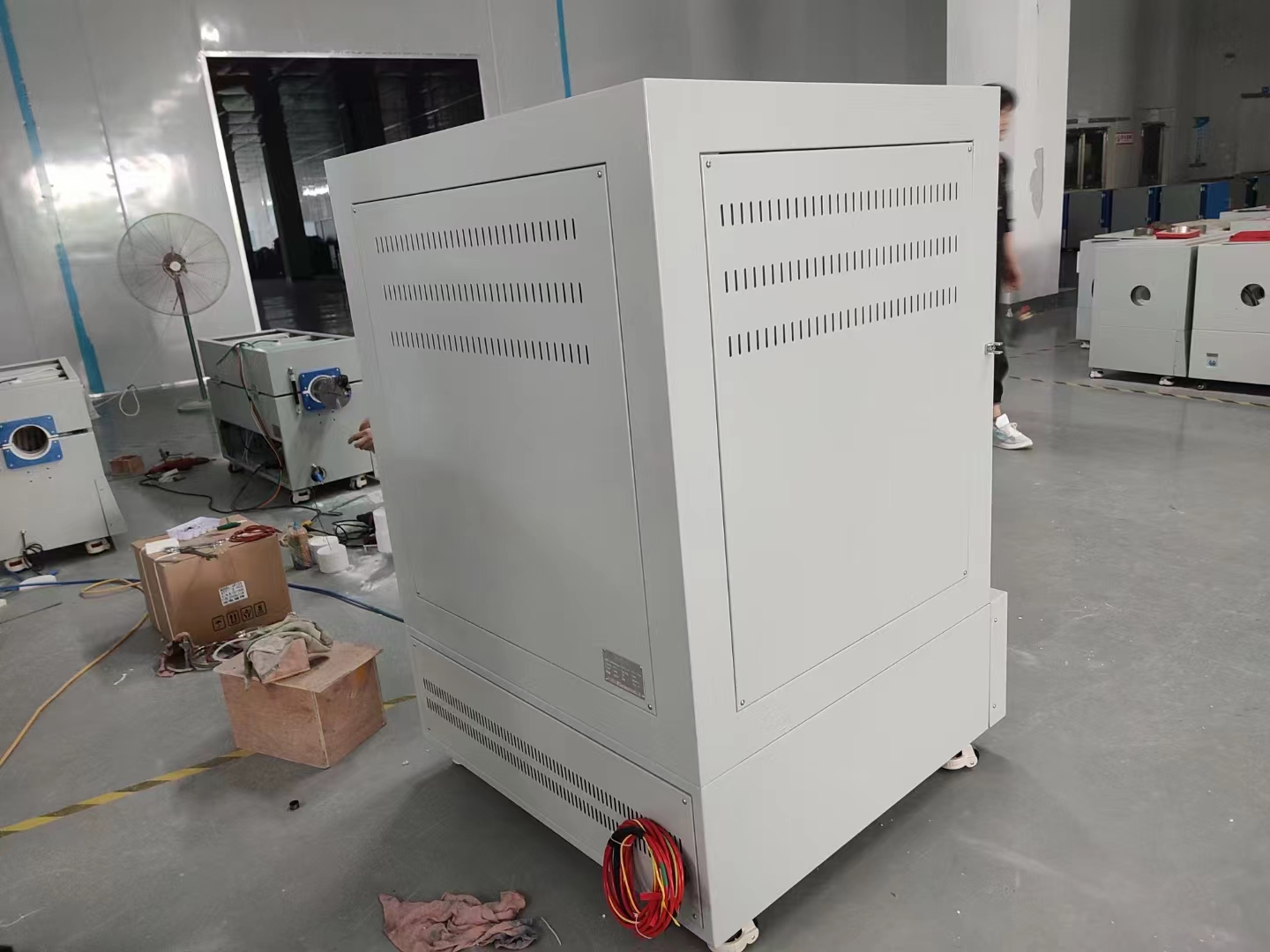 Glass annealing box resistance furnace 1200 ℃ test furnace vertical muffle furnace spot heating fast warranty for one year