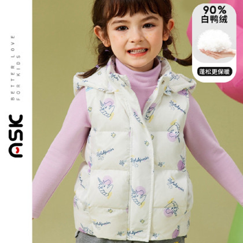 Children's new down jacket of the season, Dida cotton jacket, foreign trade children's clothing tail goods