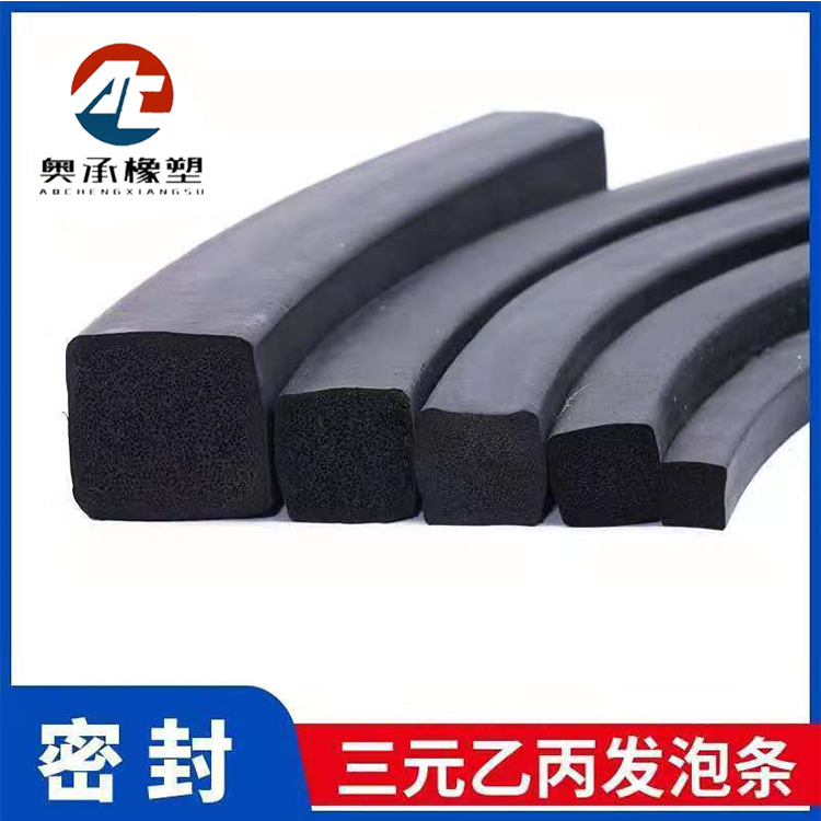 Wear resistant sealing strip, flat waterproof sealing strip, rectangular dense strip, rubber EPDM square flat strip