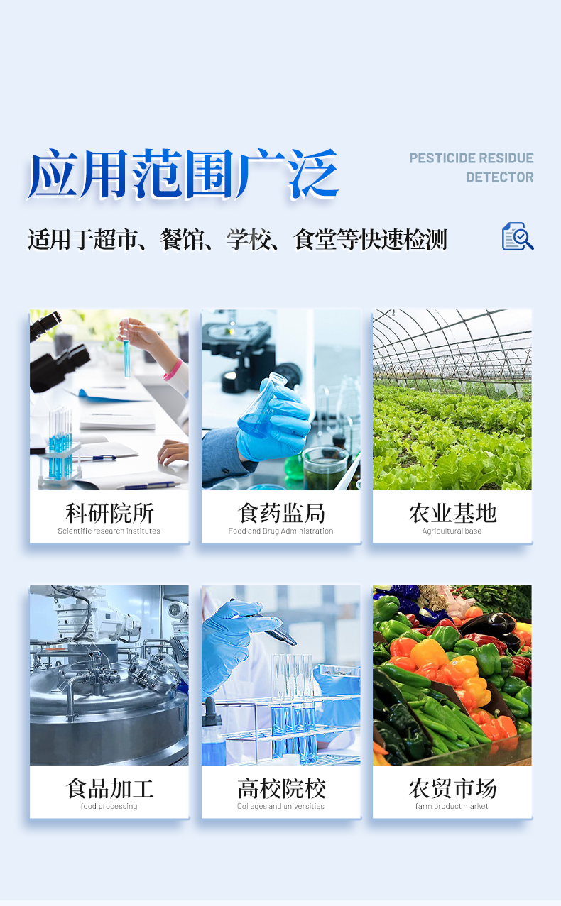 Pesticide residue detector, agricultural residue rapid detector, printing results in three minutes, Tianyan TY-NY08C