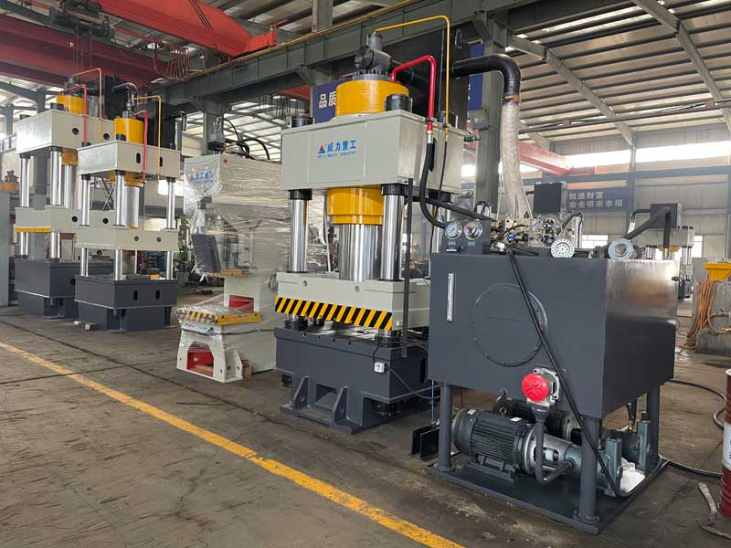 Weili Heavy Industry 800 ton automated production line for anchor rod trays, anchor cable trays forming hydraulic press