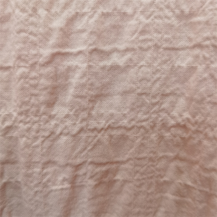 Modal cotton jacquard cut seersucker wide bed fabric fabric, water washed wrinkled fabric, Renwang