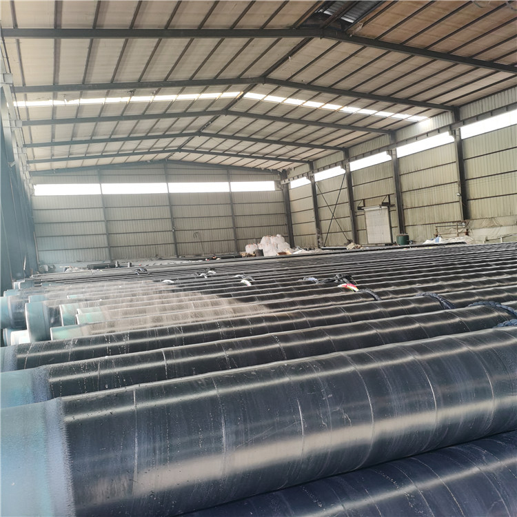 Enhanced caliber 3PE anti-corrosion straight seam steel pipe DN500 for Juxintai Gas