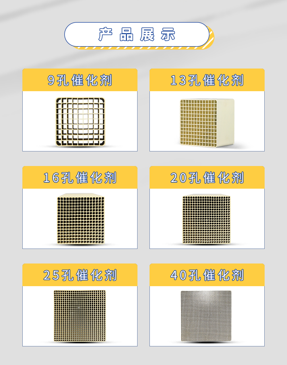 Natural gas combustion SCR honeycomb vanadium titanium based denitration catalyst tunnel kiln using Yuanchen Technology YC-001