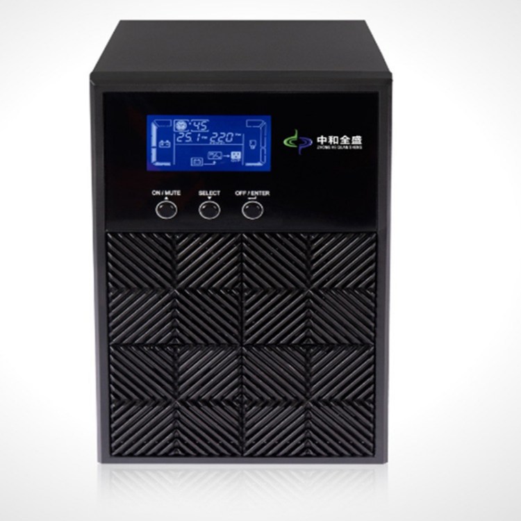 中和全盛H1KVA/800W不间断UPS电源电脑服务器备用电源内置蓄电池