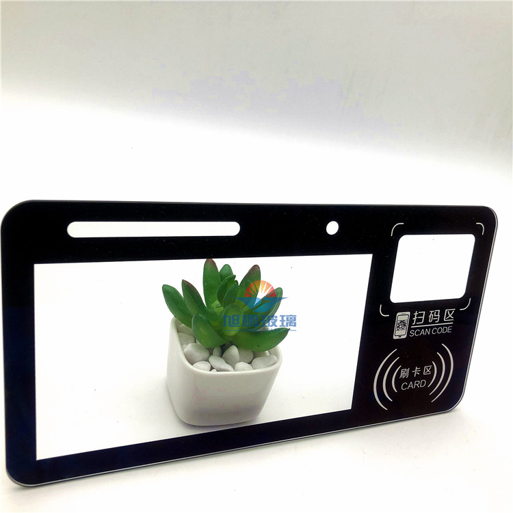 Screen printed tempered glass panel AR antireflective glass electronic screen touch switch tempered glass