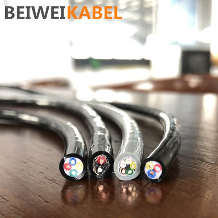 贝为BEFLEX机器人电缆 耐磨损抗扭转耐曲折聚氨酯PUR护套 取代进口