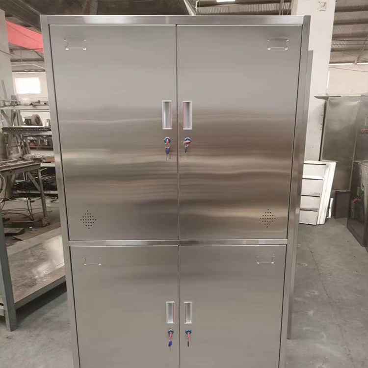 Stainless steel locker, employee lounge, lockable storage cabinet, storage cabinet can be customized according to requirements