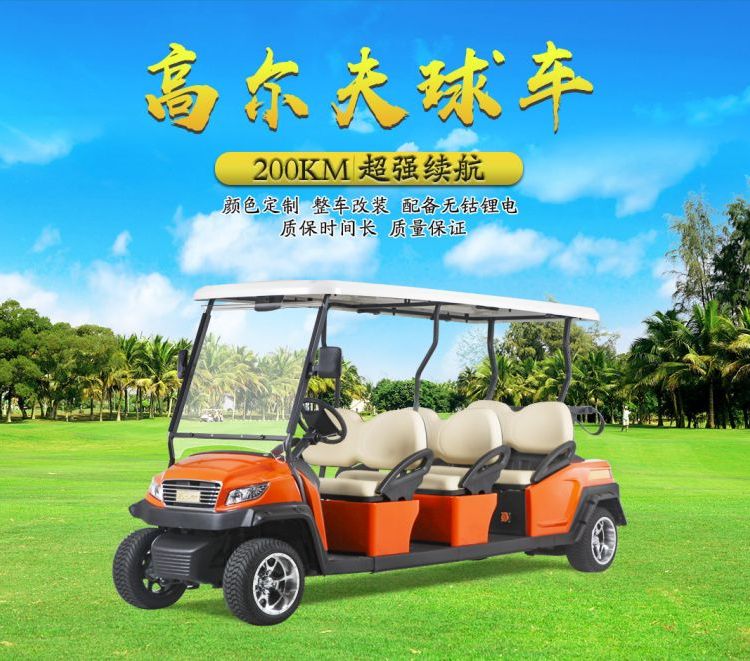 Short term rental/sale of electric four-wheel 2, 4, 6 golf cart sightseeing Tour bus service house seeing shuttle