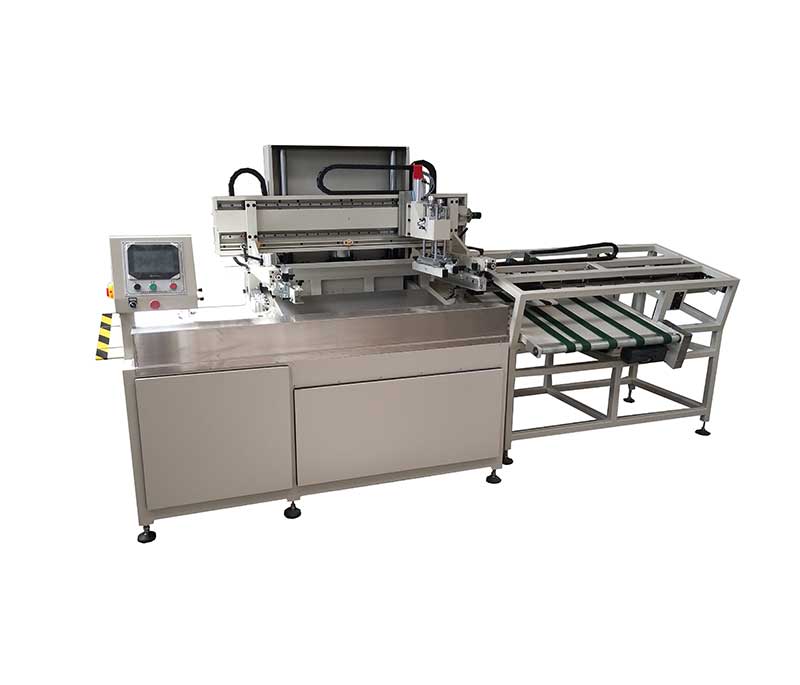 Fully automatic screen printing machine, flat printing equipment KE5070, Kesirui machine, gradient color matching, and good dot quality