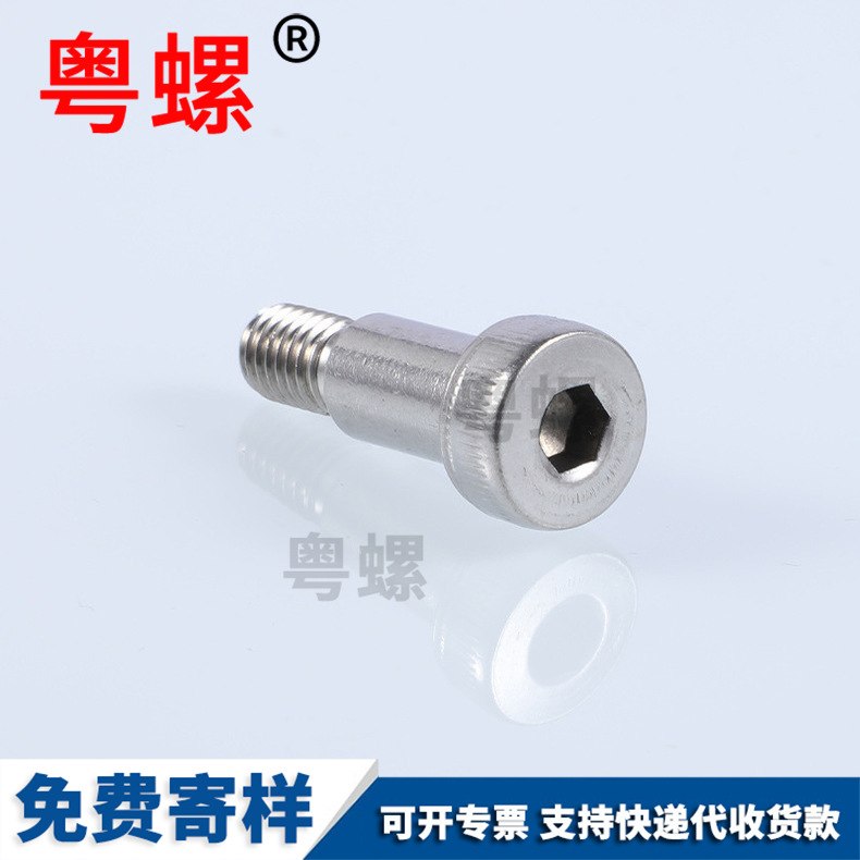 Stainless steel plug screw, stainless steel hexagonal non-standard fastener plug screw