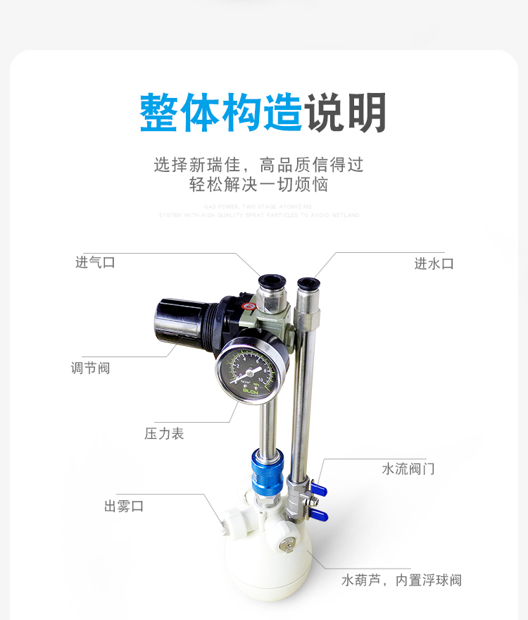 Industrial humidifier, textile workshop, spray humidification, electrostatic removal, steam water mixture, gas mist, two fluid dry mist machine