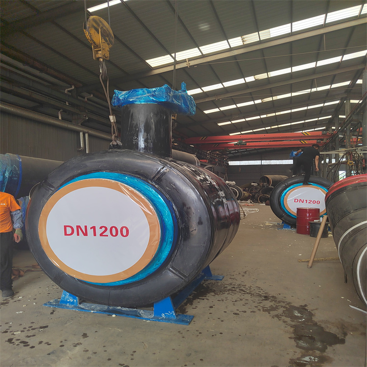 Heating Large Bore Full Bore Insulated Welded Ball Valve Prefabricated, Directly Buried, and Customized Q367F-25C DN900