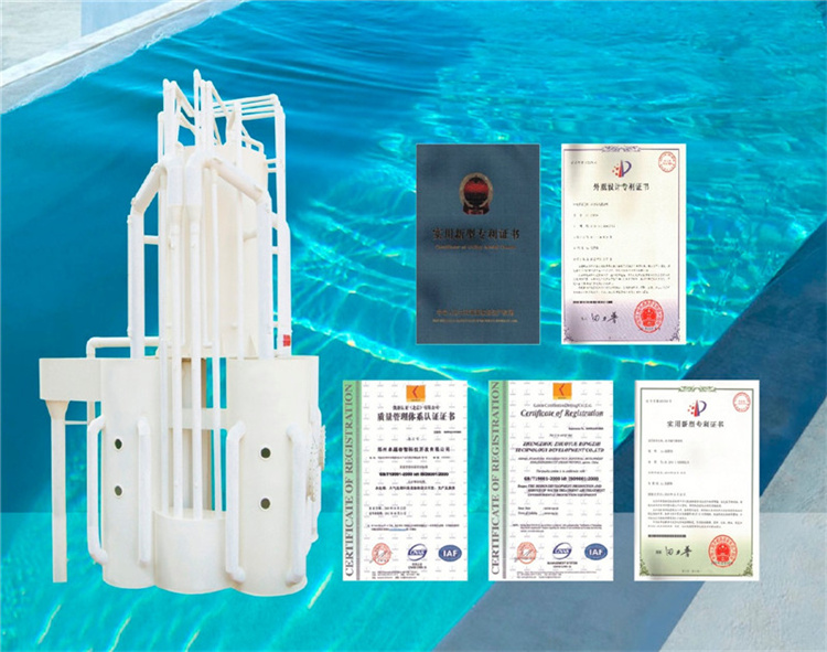 Swimming pool purification equipment Gravity water treatment equipment Fine filter Landscape pool water circulation filtration system