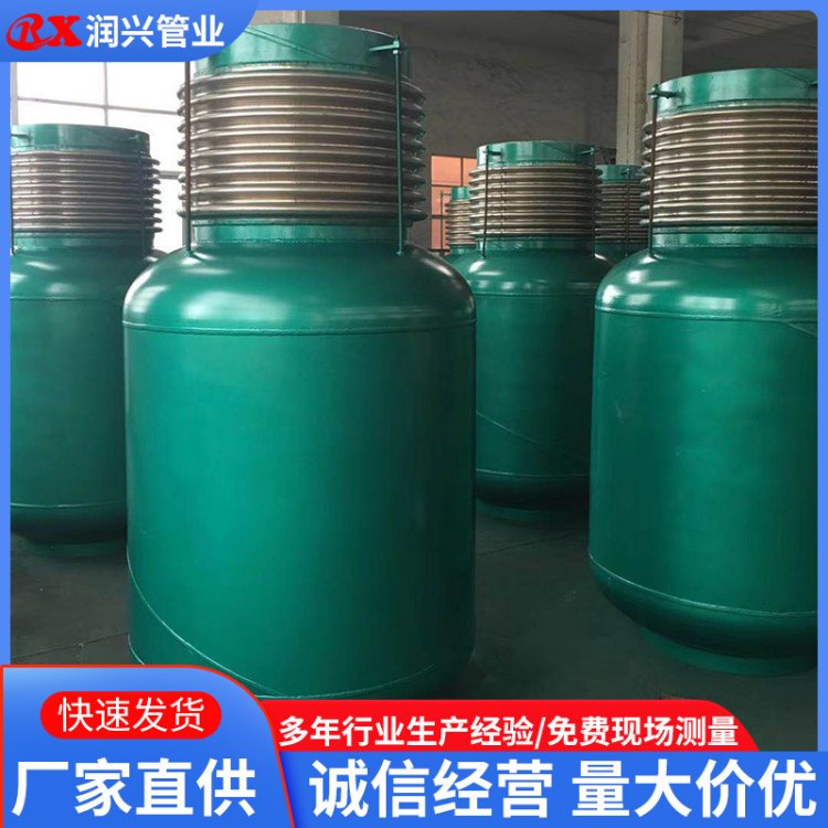 直管旁通外压式压力平衡型补偿器 不锈钢波纹金属膨胀节