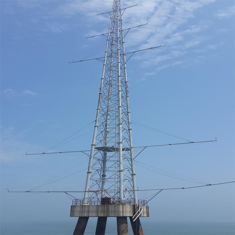 Self supporting truss wind towers are often used for wind power prediction in mountainous, plain, and hilly areas