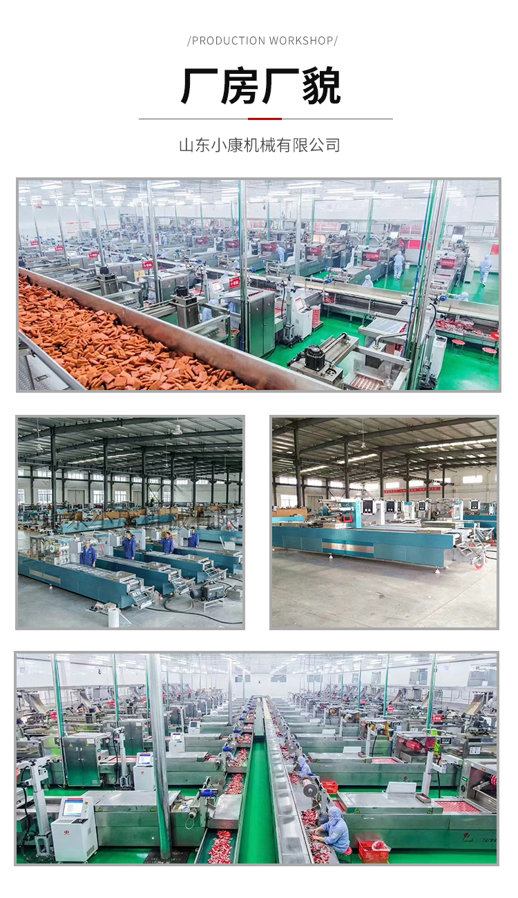 Sausage stretch film Vacuum packing machine winter jujube vacuum sealing machine large Vacuum packing assembly line