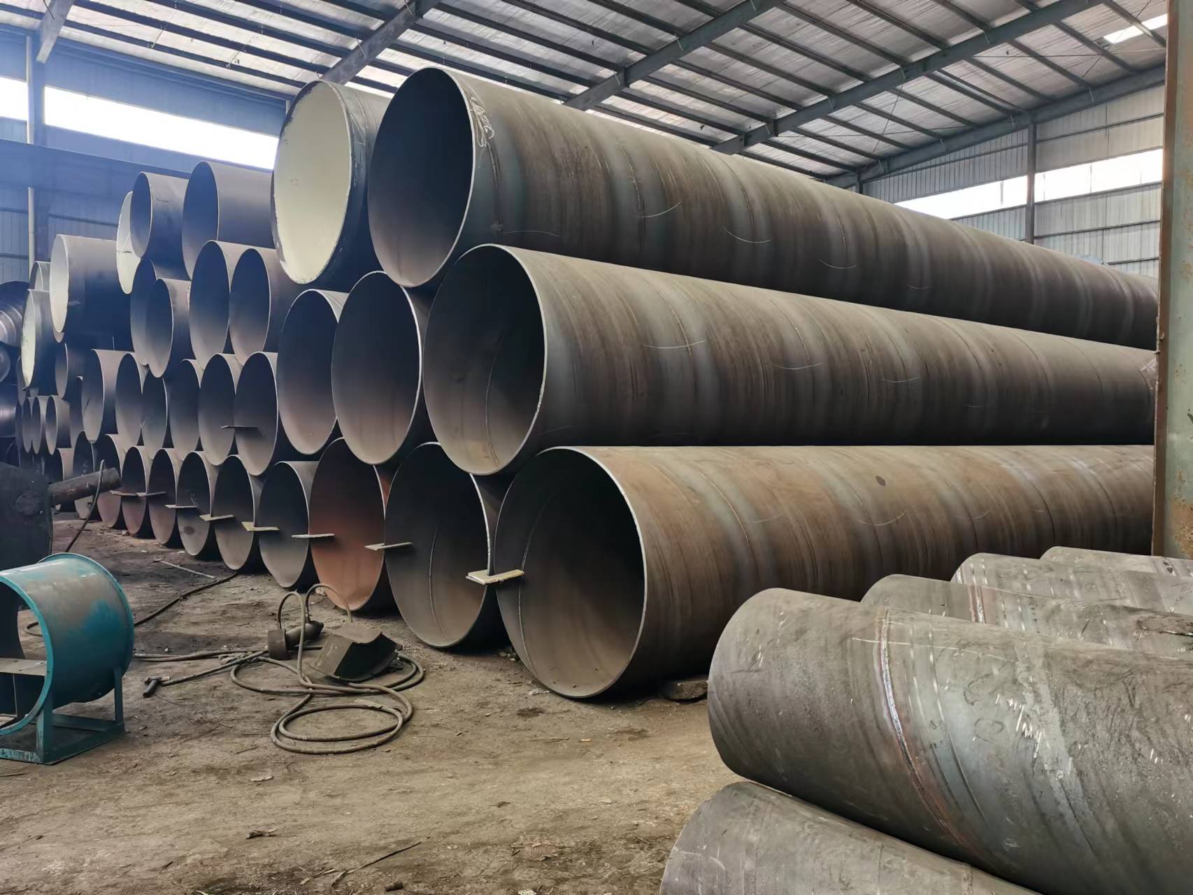 High quality 219-2220 spiral pipe q235b thick wall large caliber double-sided submerged arc sewage drinking water pipe