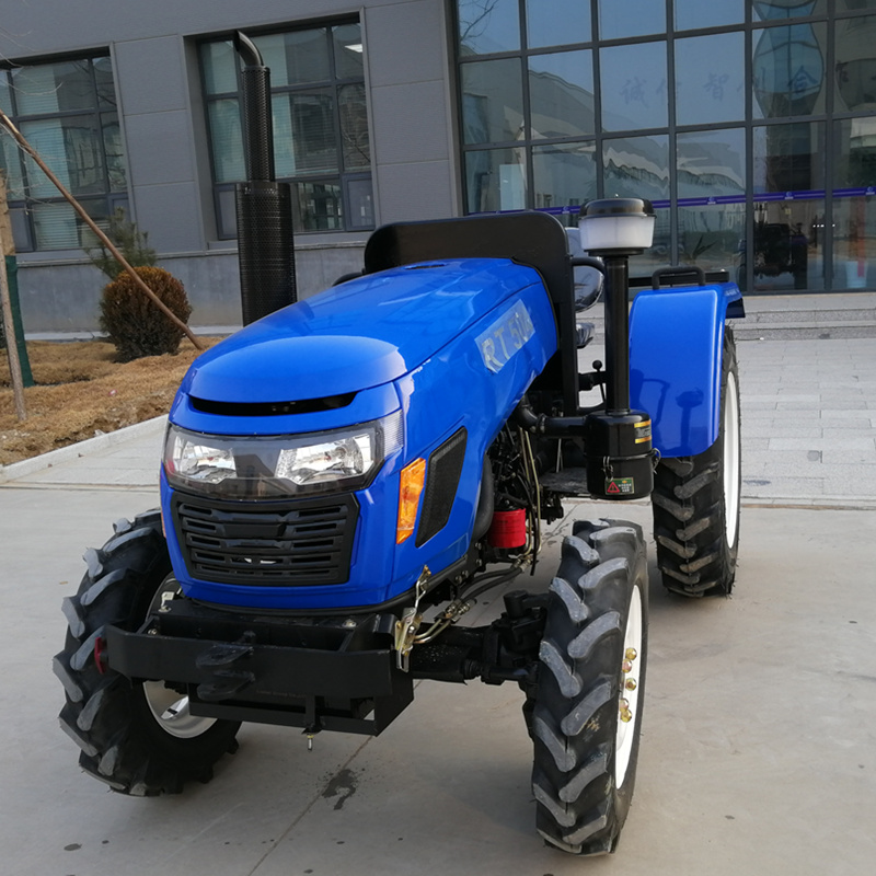 Agricultural greenhouse narrow wheelbase 2/4WD 50HP tractor cultivator can be equipped with ridger and cultivator