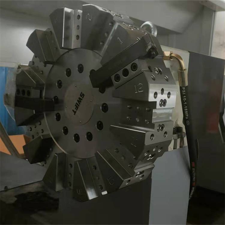 CK61125X1500 CNC lathe, flat bed machine tool, horizontal hard rail heavy cutting two machine tool