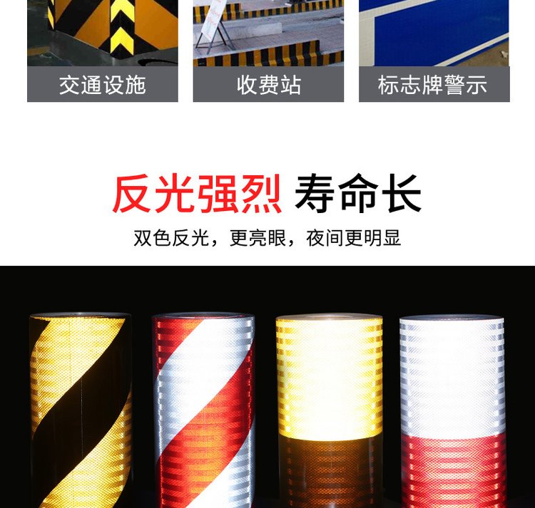 Manufacturer's Class IV reflective film Traffic signs and signs Warning reflective stickers VI micro prism reflective tape