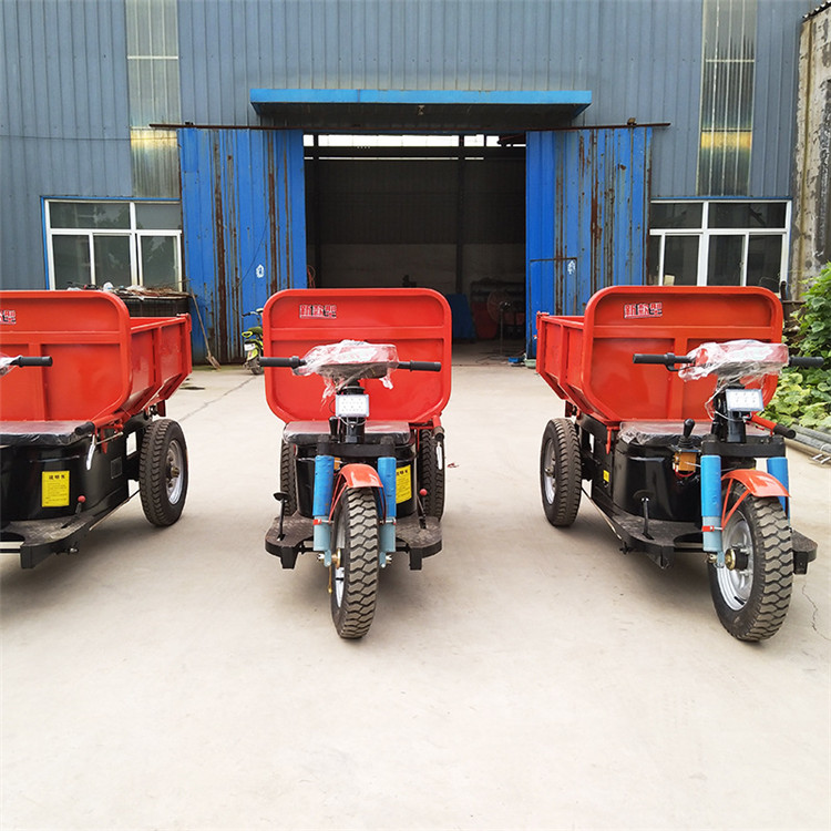 Electric engineering tricycle Xinchen chicken farm manure transport truck Construction site tipper truck