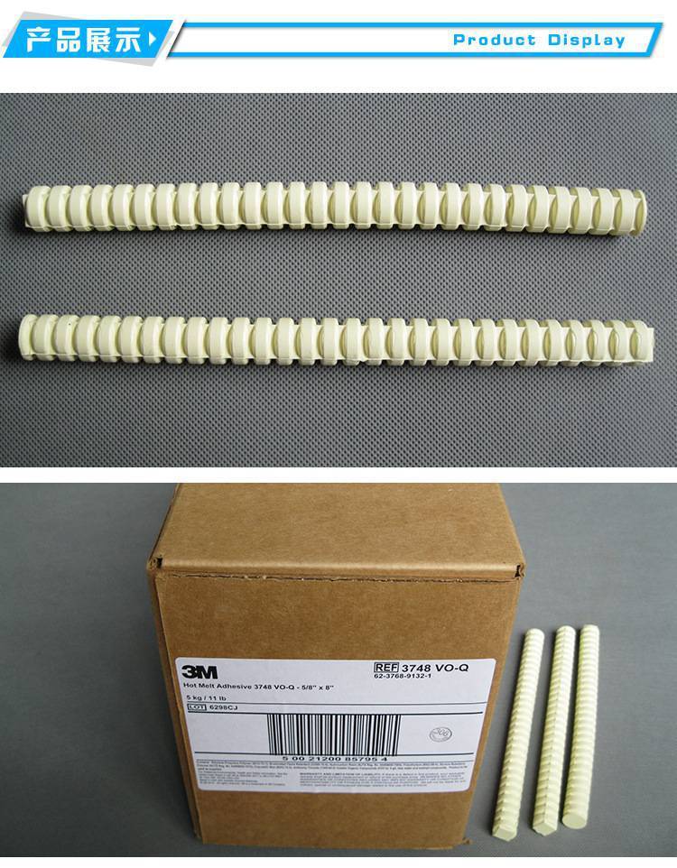 15 years agency 3M 3748VO-Q hot melt adhesive rod thread hot melt adhesive rod glue replacement