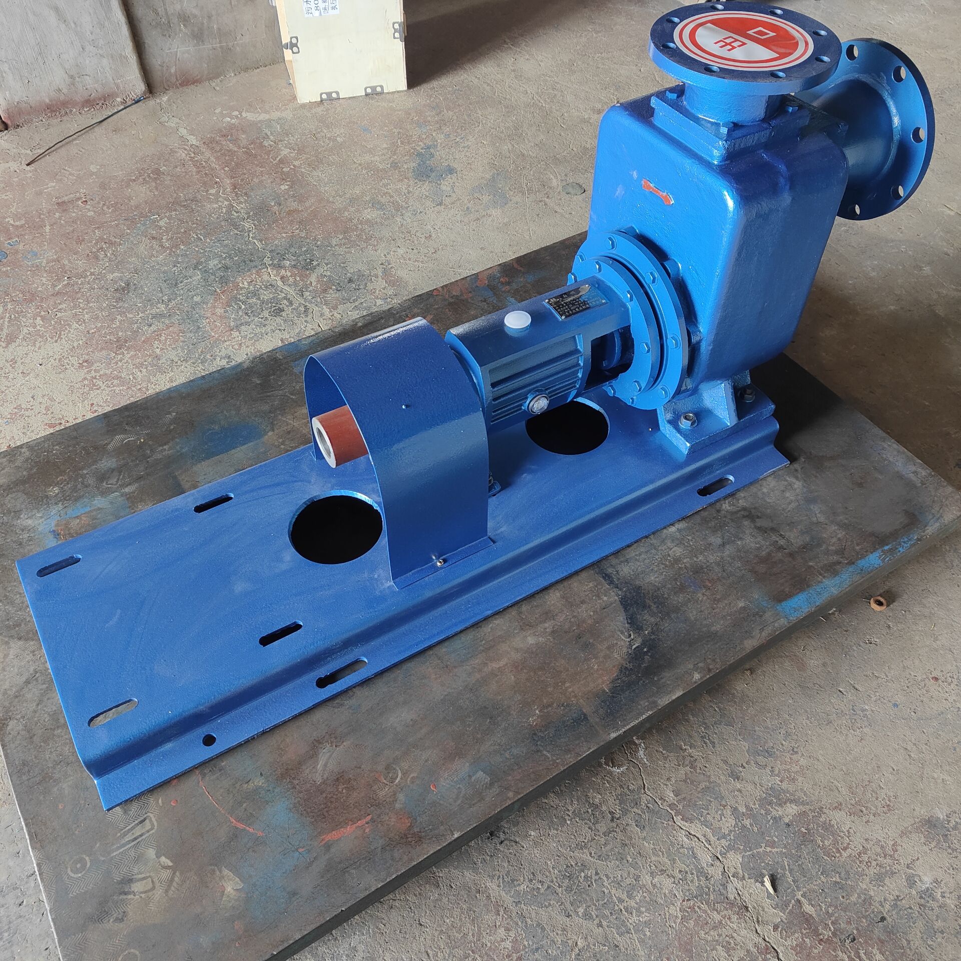 ZW type self priming non clogging centrifugal pump with large flow rate and high head, produced by Zhongzhong 100ZW-200