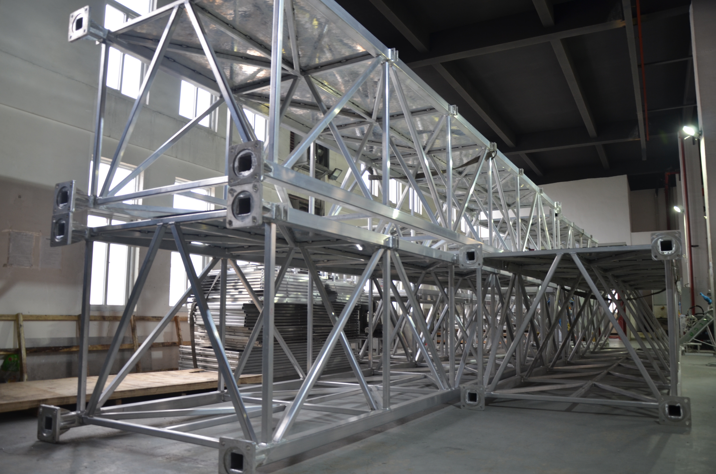 Yunhong Aluminum Alloy Truss Welding Production Professional Welding Manufacturer Free Design Non Standard Customization