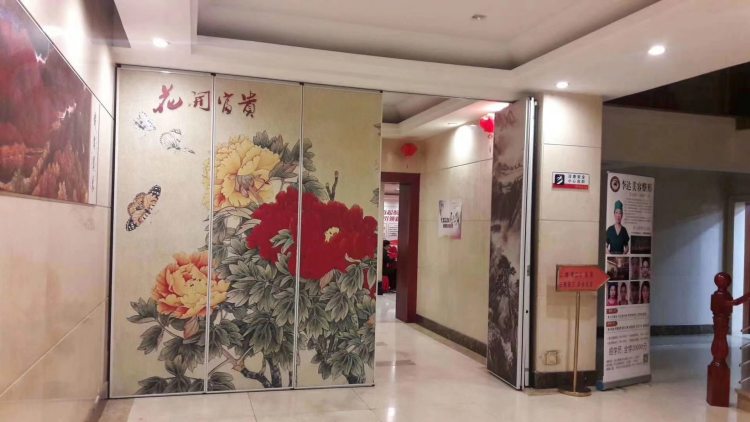 活动隔断墙 上轨道无地轨灵活收藏 隔音稳定无异味