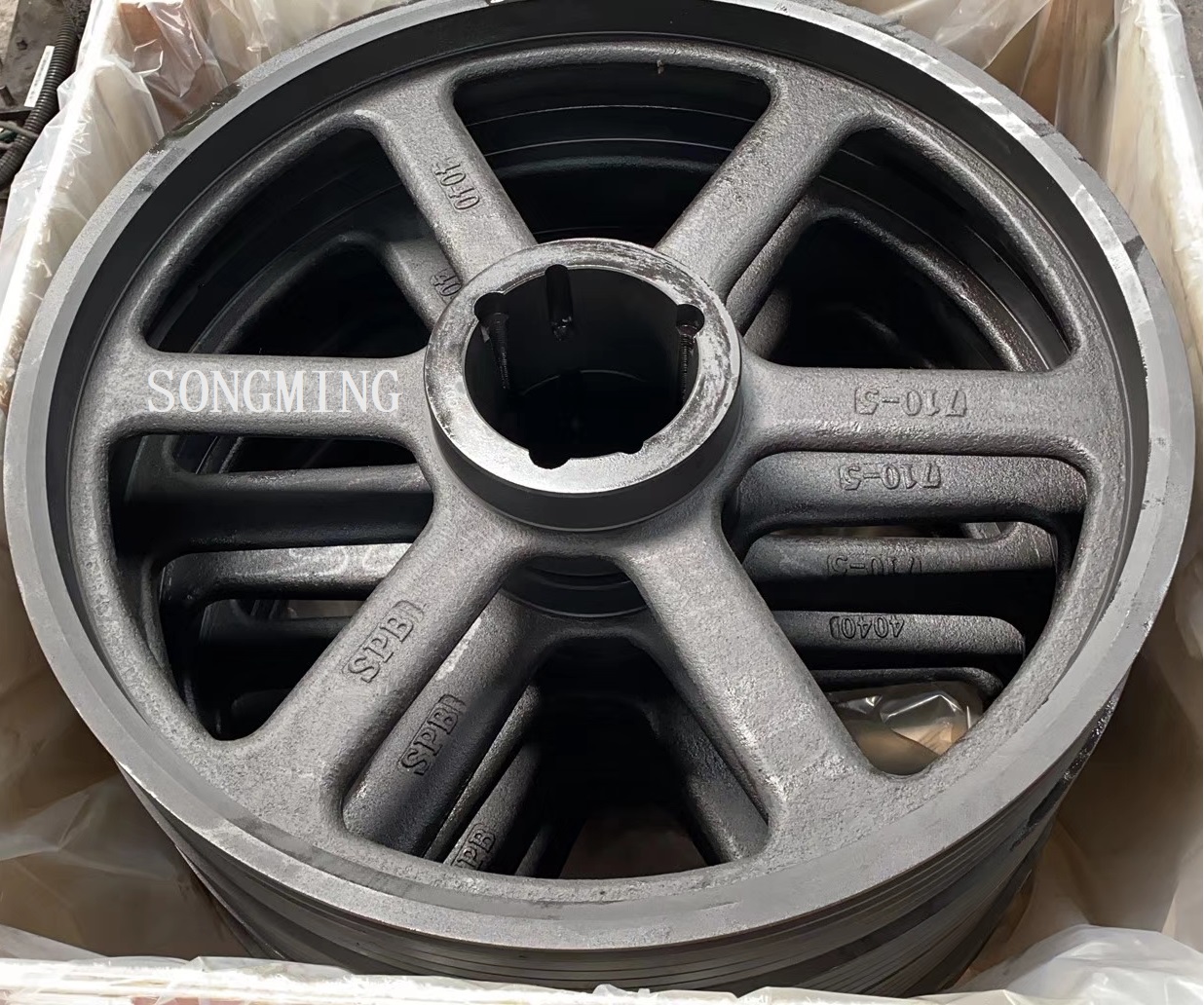 Matsuming taper sleeve pulley SPC1120-5-5050 C-type European standard pulley for processing according to drawings