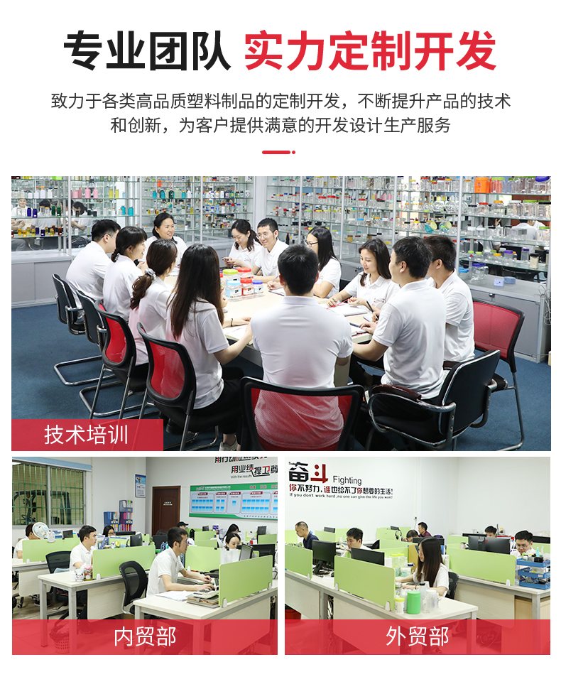 Fukang Pet, a manufacturer of high-end transparent medical medicine packaging, food grade health products, plastic bottles