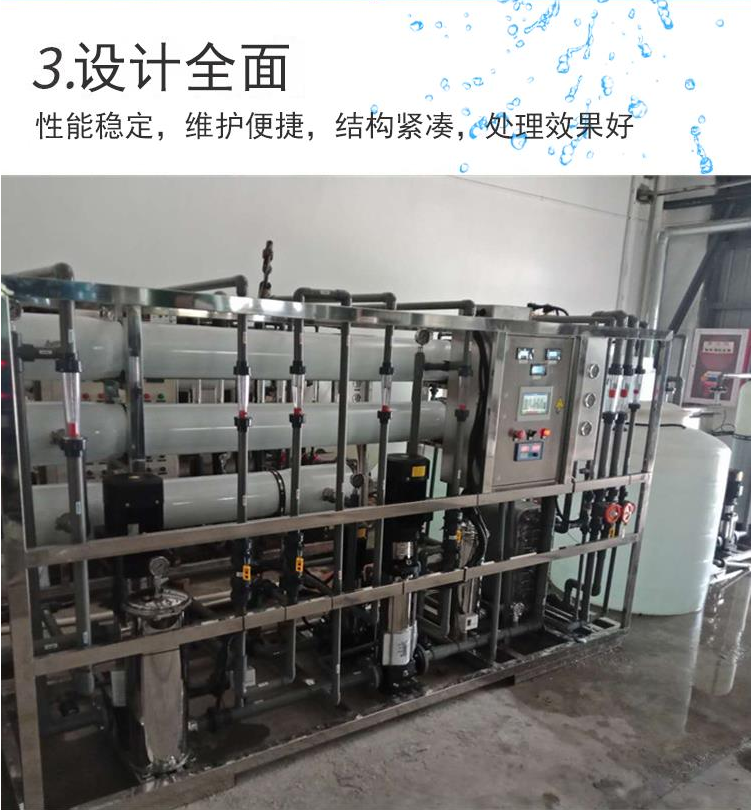 2 tons of reverse osmosis pure water equipment and EDI device with guaranteed quality customized by Xinwei