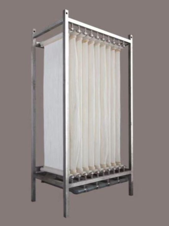 MBR membrane module curtain membrane immersion ultrafiltration membrane module PVDF, microfiltration membrane