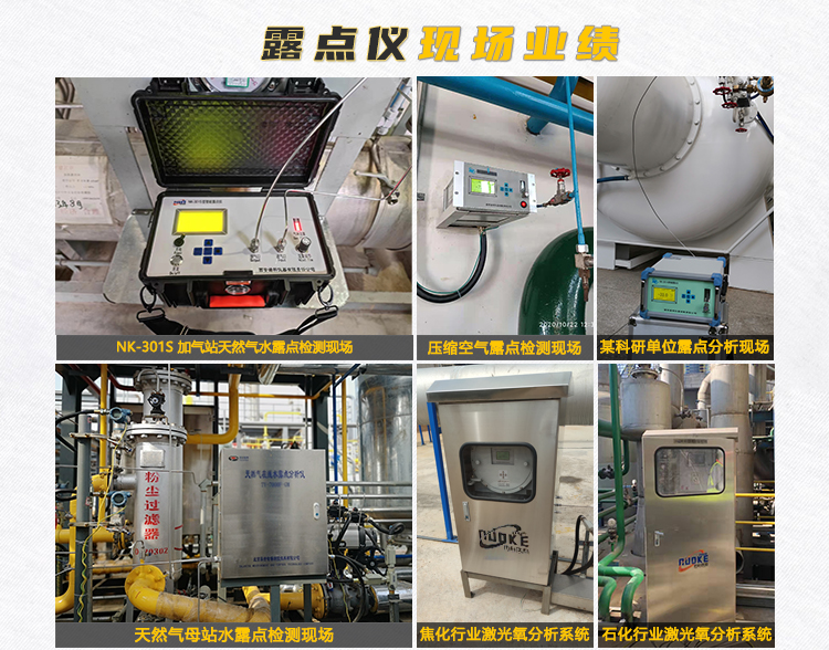 Two wire dew point transmitter for the detection of trace moisture content in high-purity hydrogen gas using a hydrogen dew point instrument