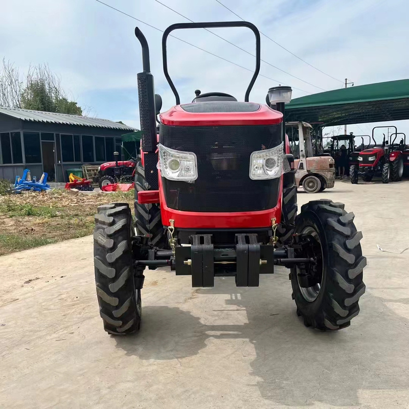 15 horsepower small four wheel plow for agricultural use 504 Dongfanghong power four wheel drive tractor rotary tiller