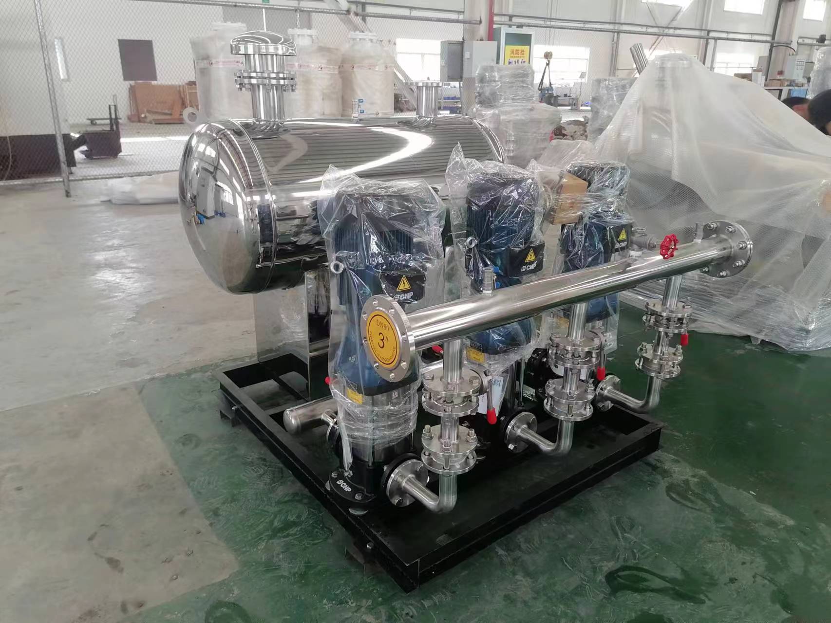 Secondary water supply equipment, constant pressure variable frequency water supply equipment, community factory buildings, hotels, schools, pressurized equipment