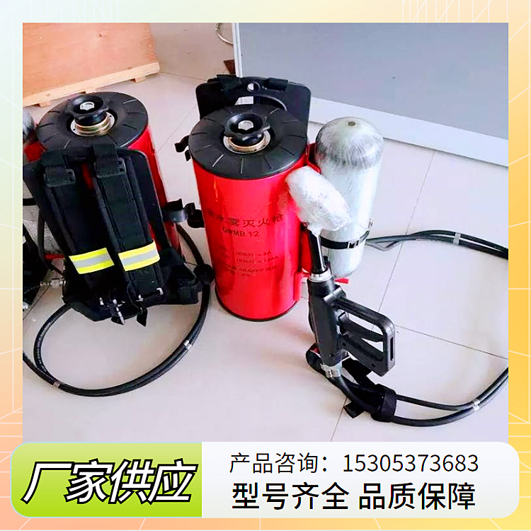 Common Coal QWMB12 Large Volume High Voltage Pulse Fire Extinguishing Device Trolley Type Water Mist Fire Extinguisher