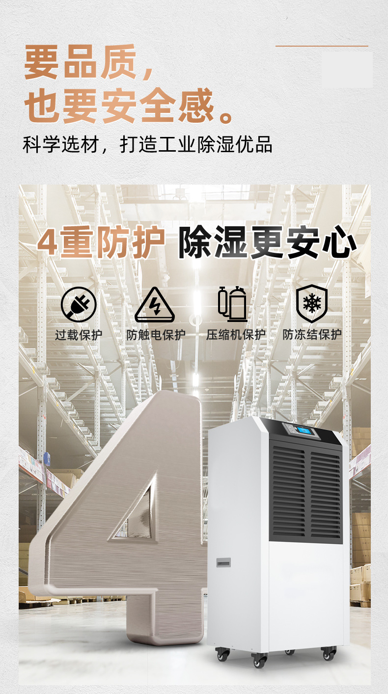 Dehumidifiers Industrial warehouses Commercial drying dehumidifiers Basement workshop dehumidifiers