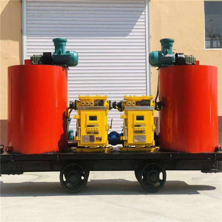 Hydraulic pump station BZ50/12.5X mining resistance pump The structure of the resistance agent injection pump is reasonable and easy to move
