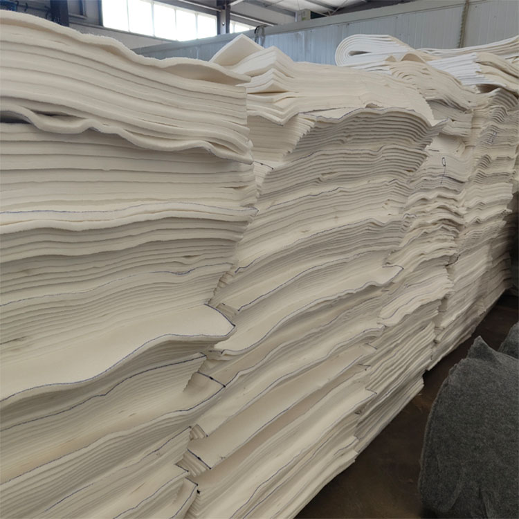 Flame retardant chemical fiber felt, oil absorbing and sealing industrial wool felt manufacturer provides gray chemical fiber felt