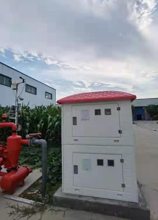 Integrated farmland irrigation fiberglass well house intelligent SMC high-strength well house electric rain proof well house