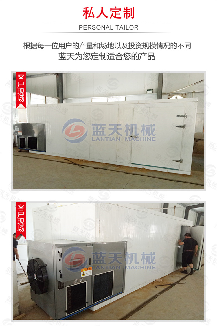 Blue Sky Box Pepper Drying Machine Elephant Nose Pepper Devil Pepper Red Line Pepper Chopping Pepper Drying Box Assisting Agriculture Project