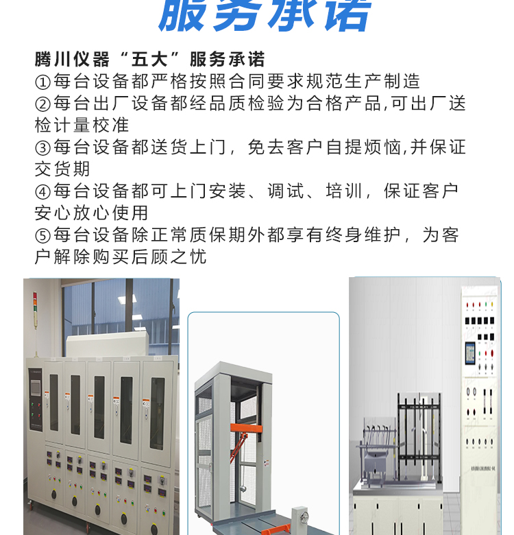 Tengchuan Instrument Vertical Horizontal Combustion Test Equipment Plastic Rubber Combustion Test Machine Model ZRS-TC