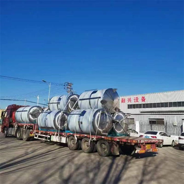 不锈钢立式储存罐 乳液类不锈钢罐厂家 融兴机械 经久耐用