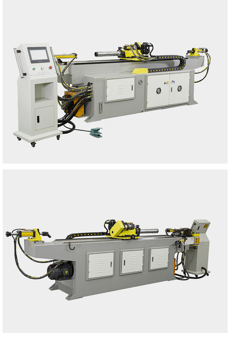 Shangguo Machinery 38 Two Axis CNC Hydraulic Pipe Bending Machine Semi automatic Single Head Pipe Bending Machine