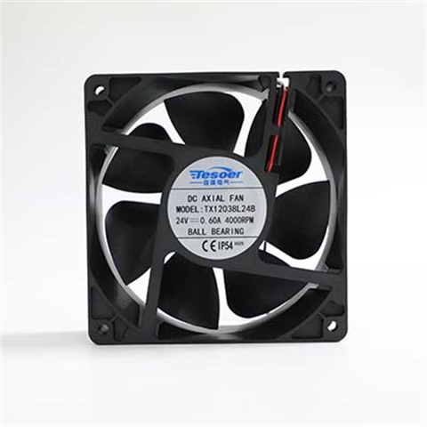 Tingxiang Electric DC axial flow fan 12038 heat dissipation fan, high air volume, good quality, customizable