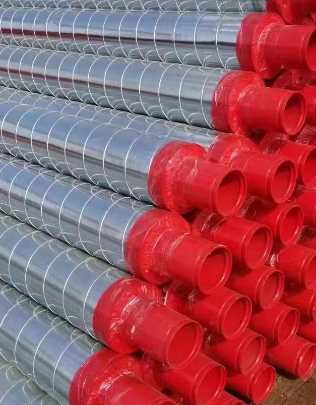 Fangda Prefabricated Directly Buried Polyurethane Foam Thermal Insulation Steel Pipe Spraying and Winding Thermal Insulation Pipeline Durable and Durable