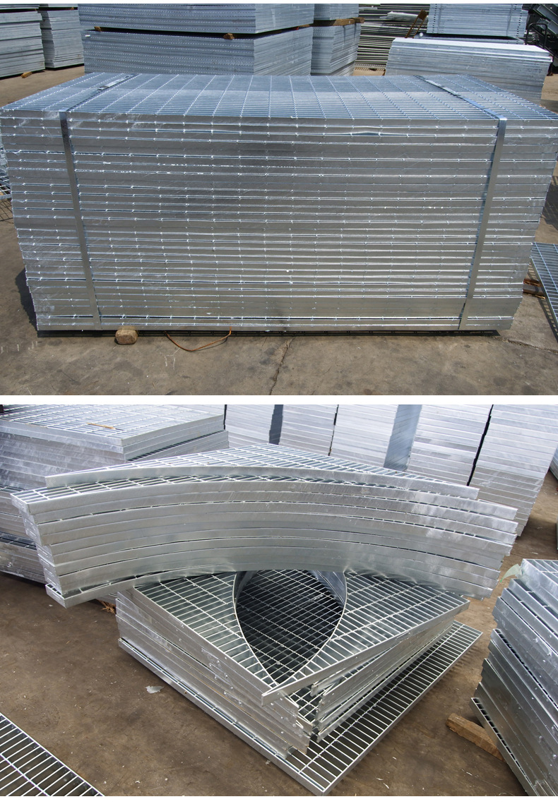 Shunbang Factory has cooperated multiple times in customizing the steel grid plate and fan shape of galvanized steel grid high-speed railway bridge piers, steel grid plates, and steel grid plates